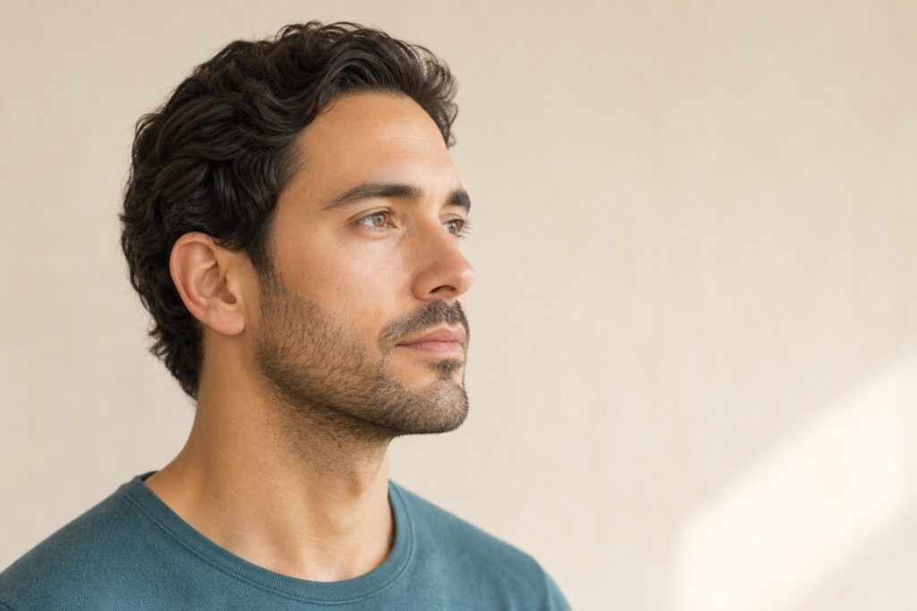 Balanced facial profile for chin augmentation in Turkey service
